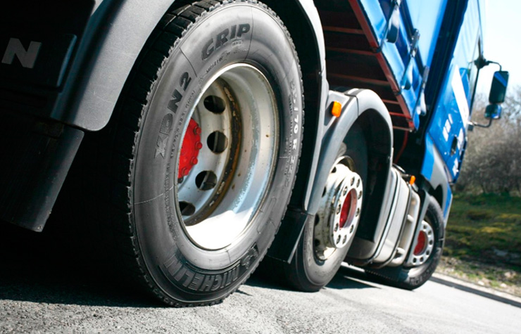 Влияние давления в шинах грузовых автомобилей